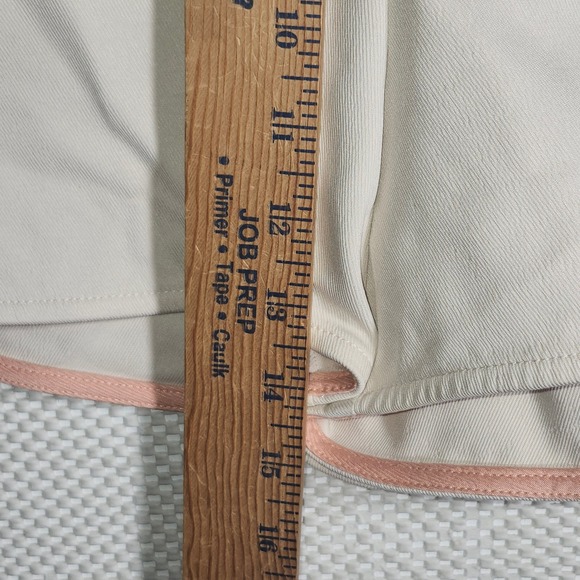 Scotch & Soda Womens Cream Casual Shorts Elastic Waist‎ Athleisure - Picture 8 of 10